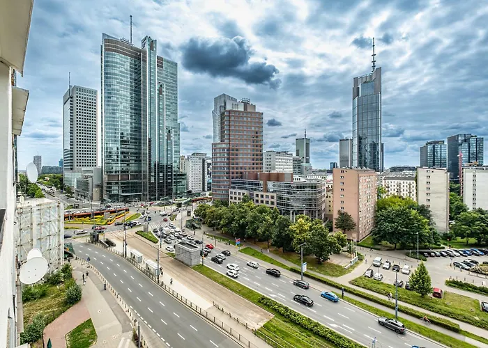 Center Tower View Apartment Warsaw